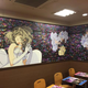 Illustration for article titled Tokyo Hamburger Restaurant Covered in Anime